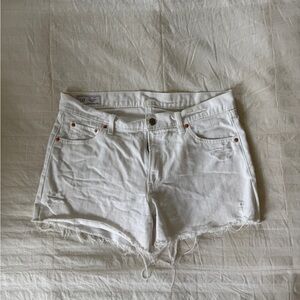 GAP White Denim Shorts
